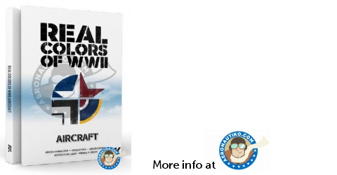 AK Real Colors Of WWII For Aircraft Book # AK290