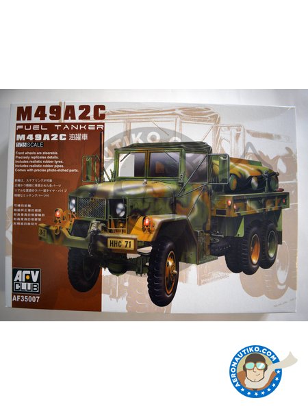 M-49A2C Fuel Tanker | Truck in 1/35 scale manufactured by AFV Club (ref. AF35007) image