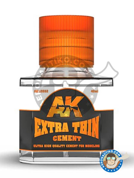 Extra thin cement | Glue manufactured by AK Interactive (ref. AK-12002) image
