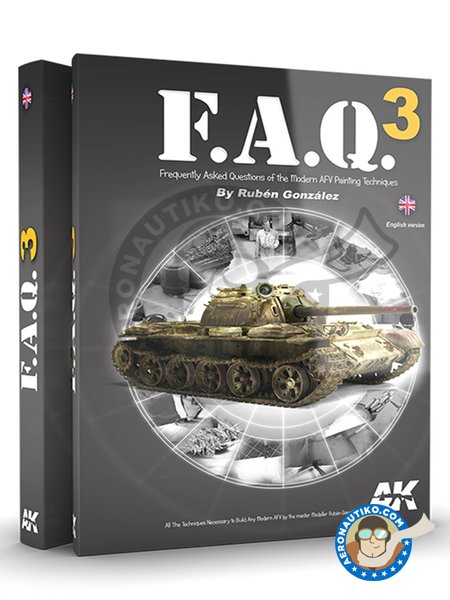 F.A.Q. 3 Vehículos militares modernos | Libro fabricado por AK Interactive (ref. AK-288) image