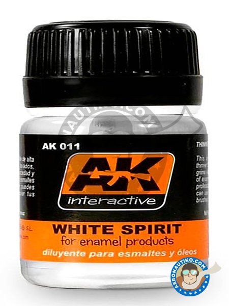 White Spirit | Disolvente fabricado por AK Interactive (ref. AK011) image