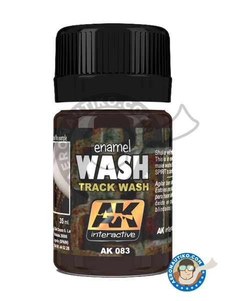 Track Wash | Paint manufactured by AK Interactive (ref. AK083) image