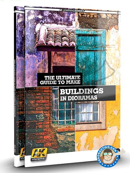 Make buildings in dioramas | Book manufactured by AK Interactive (ref. AK257) image