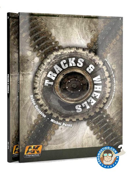 Tracks & Wheels. Learning Series 3. Publicación en inglés. | Revista fabricado por AK Interactive (ref. AK274) image