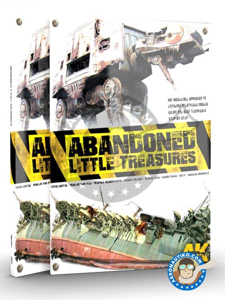 Abandoned: Little treasures. Libro en inglés. | Libro fabricado por AK Interactive (ref. AK287) image
