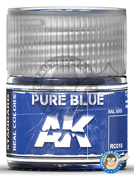 Color Pure blue. RAL 5005. | Real color manufactured by AK Interactive (ref. RC010) image