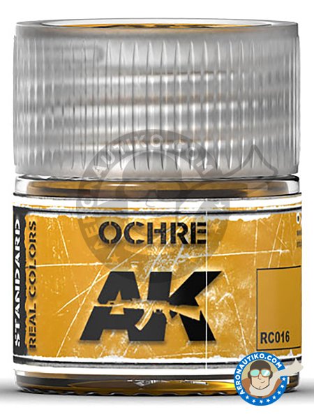 Ochre. 10ml | Real color manufactured by AK Interactive (ref. RC016) image