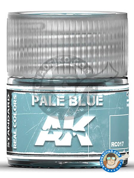 Color Azúl pálido | Real color fabricado por AK Interactive (ref. RC017) image