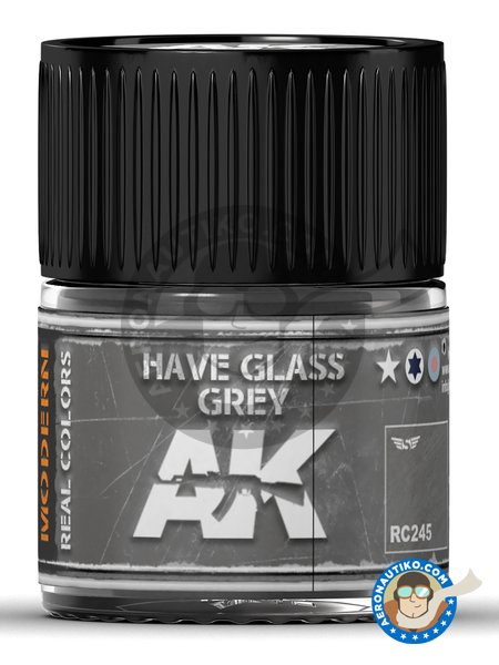 Color gris vidrio | Real color fabricado por AK Interactive (ref. RC245) image