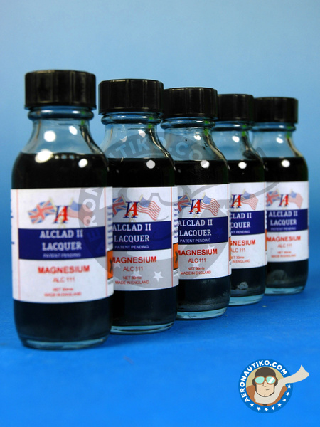 Magnesium  - 30ml bottle | Paint manufactured by Alclad (ref. ALC111) image