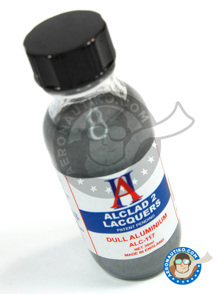 Dull Aluminium  - 30ml bottle | Paint manufactured by Alclad (ref. ALC117) image