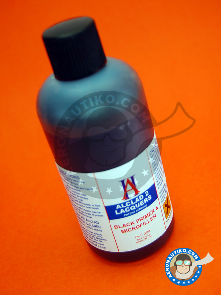 Black primer and Microfiller - 120 ml | Primer manufactured by Alclad (ref. ALC309) image