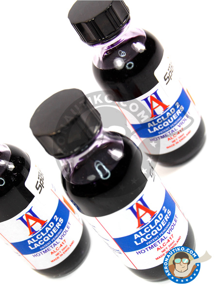 Hot Metal Violet - 30ml bottle | Paint manufactured by Alclad (ref. ALC417) image