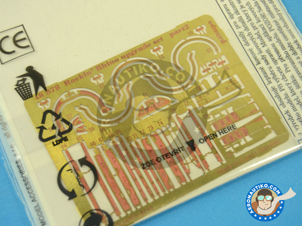 Image 2: McDonnell Douglas F-4 Phantom II J | Photo-etched parts in 1/48 scale manufactured by Eduard (ref. 48878) Image 2: McDonnell Douglas F-4 Phantom II J | Photo-etched parts in 1/48 scale manufactured by Eduard (ref. 48878)