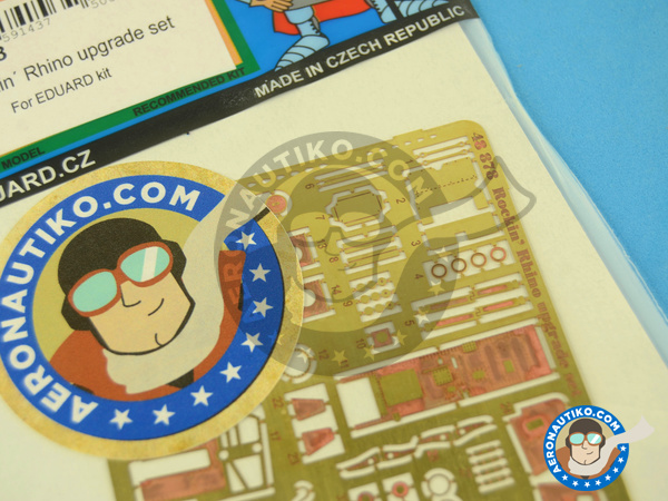 Image 4: McDonnell Douglas F-4 Phantom II J | Photo-etched parts in 1/48 scale manufactured by Eduard (ref. 48878) Image 4: McDonnell Douglas F-4 Phantom II J | Photo-etched parts in 1/48 scale manufactured by Eduard (ref. 48878)