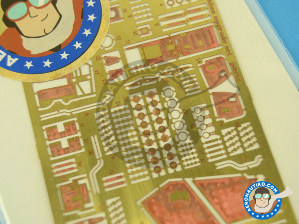 Image 5: McDonnell Douglas F-4 Phantom II J | Photo-etched parts in 1/48 scale manufactured by Eduard (ref. 48878) Image 5: McDonnell Douglas F-4 Phantom II J | Photo-etched parts in 1/48 scale manufactured by Eduard (ref. 48878)