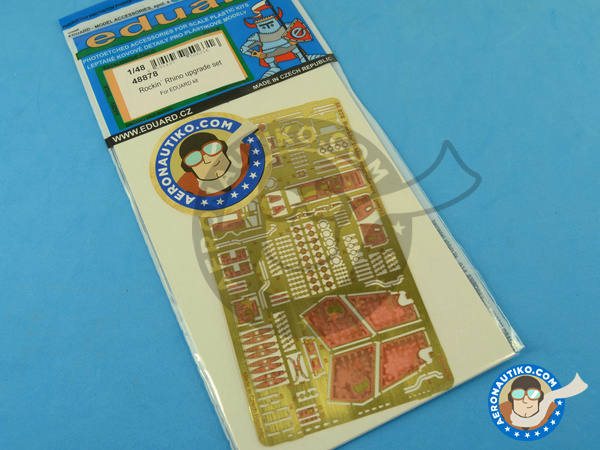 Image 7: McDonnell Douglas F-4 Phantom II J | Photo-etched parts in 1/48 scale manufactured by Eduard (ref. 48878) Image 7: McDonnell Douglas F-4 Phantom II J | Photo-etched parts in 1/48 scale manufactured by Eduard (ref. 48878)