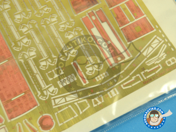 Image 2: Douglas EKA-3 Skywarrior Exterior | Photo-etched parts in 1/48 scale manufactured by Eduard (ref. 48879) Image 2: Douglas EKA-3 Skywarrior Exterior | Photo-etched parts in 1/48 scale manufactured by Eduard (ref. 48879)