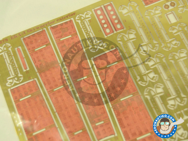 Image 4: Douglas EKA-3 Skywarrior Exterior | Photo-etched parts in 1/48 scale manufactured by Eduard (ref. 48879) Image 4: Douglas EKA-3 Skywarrior Exterior | Photo-etched parts in 1/48 scale manufactured by Eduard (ref. 48879)