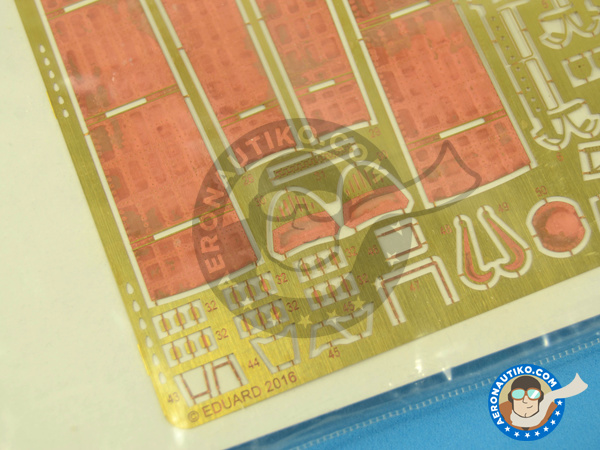 Image 5: Douglas EKA-3 Skywarrior Exterior | Photo-etched parts in 1/48 scale manufactured by Eduard (ref. 48879) Image 5: Douglas EKA-3 Skywarrior Exterior | Photo-etched parts in 1/48 scale manufactured by Eduard (ref. 48879)