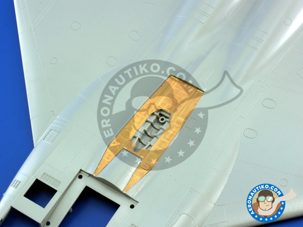 Image 2: McDonnell Douglas F-15 Eagle exterior I | Photo-etched parts in 1/48 scale manufactured by Eduard (ref. 48888) Image 2: McDonnell Douglas F-15 Eagle exterior I | Photo-etched parts in 1/48 scale manufactured by Eduard (ref. 48888)