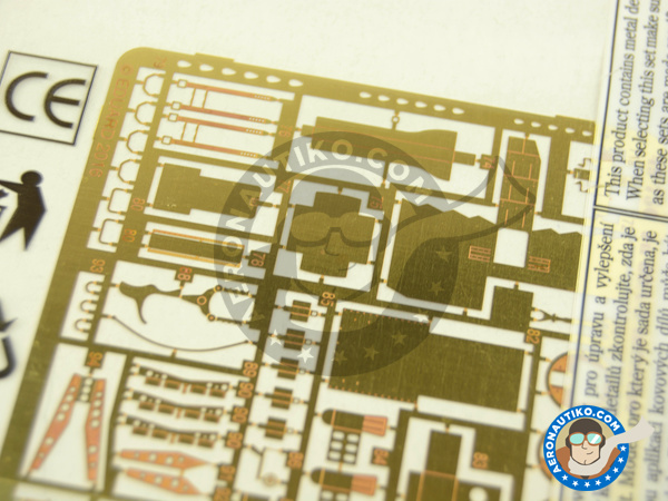 Image 4: Junkers Ju-88 A-5 | Coloured photo-etched cockpit parts in 1/48 scale manufactured by Eduard (ref. 49750) Image 4: Junkers Ju-88 A-5 | Coloured photo-etched cockpit parts in 1/48 scale manufactured by Eduard (ref. 49750)