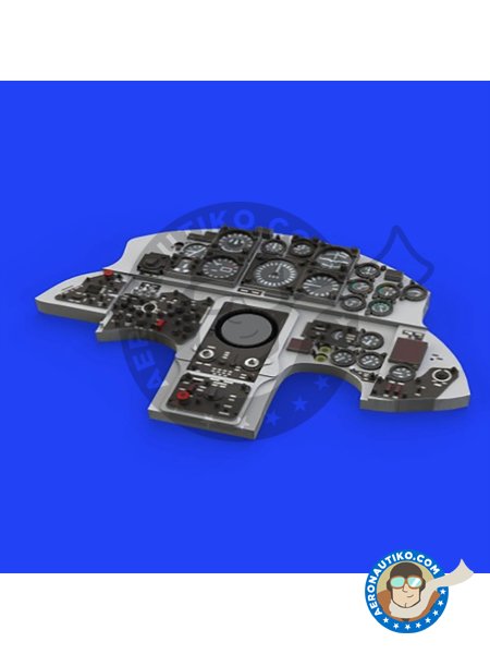 F-104G Cockpit. Early | Cockpit set in 1/48 scale manufactured by Eduard (ref. 644032) image