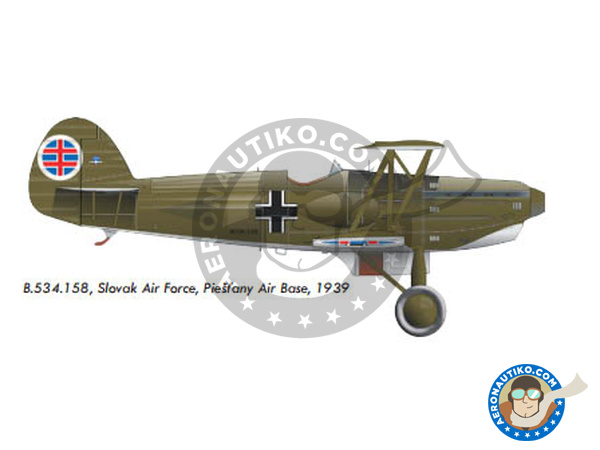 Image 5: Avia B.534 III serie | Airplane kit in 1/48 scale manufactured by Eduard (ref. 8191) Image 5: Avia B.534 III serie | Airplane kit in 1/48 scale manufactured by Eduard (ref. 8191)