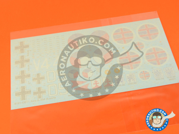 Image 13: Avia B.534 III serie | Airplane kit in 1/48 scale manufactured by Eduard (ref. 8191) Image 13: Avia B.534 III serie | Airplane kit in 1/48 scale manufactured by Eduard (ref. 8191)