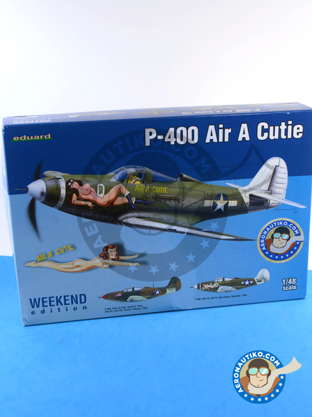 Bell P-400 Airacobra | Airplane kit in 1/48 scale manufactured by Eduard (ref. 8472) image
