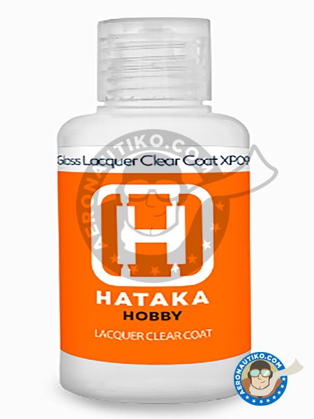 Laca brillante. Gloss Lacquer Clear Coat | Lacquer paint fabricado por HATAKA (ref. XP09) image