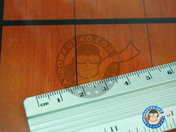 Image 4: Dark wood on transparent base - A4 side | Textures and Dioramas in 1/32 scale manufactured by HGW (ref. 532009) Image 4: Dark wood on transparent base - A4 side | Textures and Dioramas in 1/32 scale manufactured by HGW (ref. 532009)