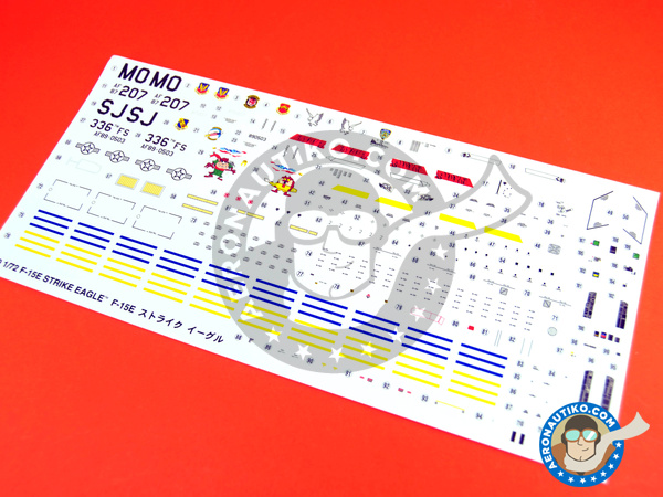 Image 6: McDonnell Douglas F-15 Eagle E | Airplane kit in 1/72 scale manufactured by Hasegawa (ref. 01569) Image 6: McDonnell Douglas F-15 Eagle E | Airplane kit in 1/72 scale manufactured by Hasegawa (ref. 01569)