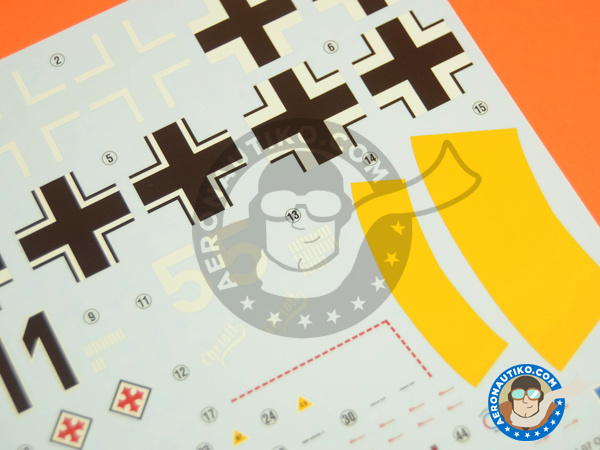 Image 5: Messerschmitt Bf 109 F-4 | Airplane kit in 1/48 scale manufactured by Hasegawa (ref. 07379) Image 5: Messerschmitt Bf 109 F-4 | Airplane kit in 1/48 scale manufactured by Hasegawa (ref. 07379)