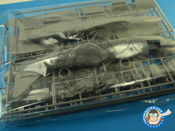 Image 3: Messerschmitt Me 262 Schwalbe V056 Nachtjäger Prototype | Airplane kit in 1/32 scale manufactured by Hasegawa (ref. 08237) Image 3: Messerschmitt Me 262 Schwalbe V056 Nachtjäger Prototype | Airplane kit in 1/32 scale manufactured by Hasegawa (ref. 08237)