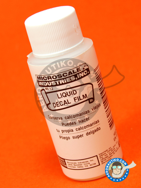 Liquid decal film - Liquido protector para calcas | Producto para calcas fabricado por Microscale (ref. MI-12) image