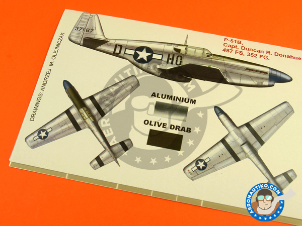 Image 3: North American P-51 Mustang B | Masks in 1/48 scale manufactured by Montex Mask (ref. K48147) Image 3: North American P-51 Mustang B | Masks in 1/48 scale manufactured by Montex Mask (ref. K48147)