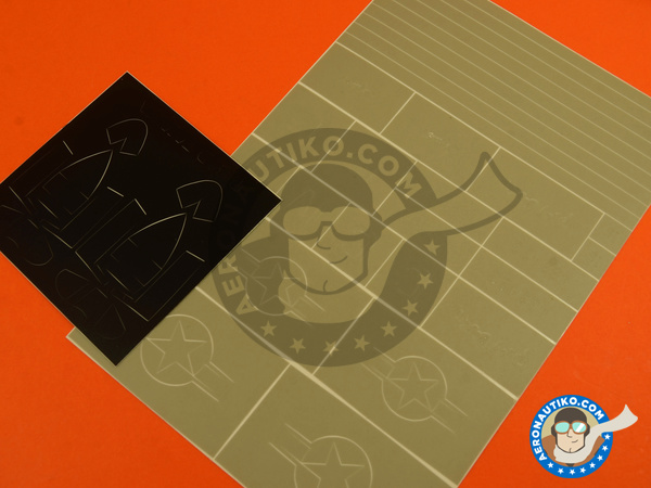 Image 1: North American P-51 Mustang D | Masks in 1/48 scale manufactured by Montex Mask (ref. K48153) Image 1: North American P-51 Mustang D | Masks in 1/48 scale manufactured by Montex Mask (ref. K48153)