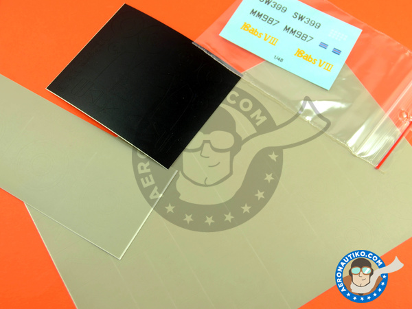 Image 4: Hawker Typhoon Mk Ib | Masks in 1/48 scale manufactured by Montex Mask (ref. K48273) Image 4: Hawker Typhoon Mk Ib | Masks in 1/48 scale manufactured by Montex Mask (ref. K48273)