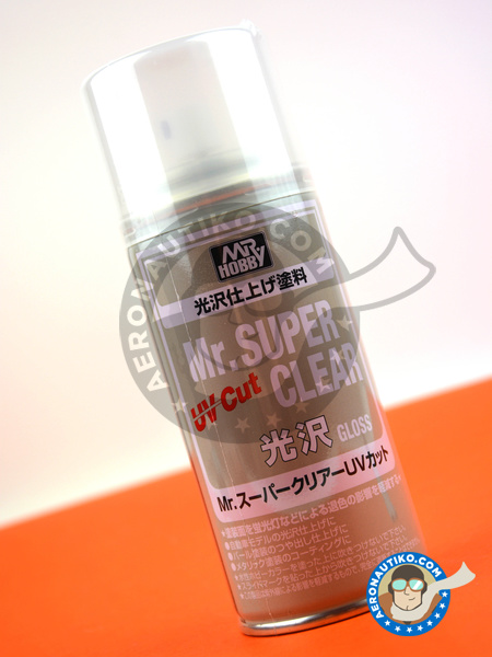 Mr. Super Clear Gloss UV Cut | Barniz fabricado por Mr Hobby (ref. B-522) image