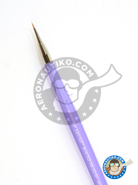 Mr. Brush round 20/0 | Pincel | Pincel fabricado por Mr Hobby (ref. MB-09) image