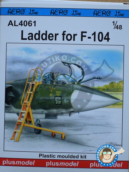 Ladder for F-104 | Ladder in 1/48 scale manufactured by Plusmodel (ref. AL4061) image