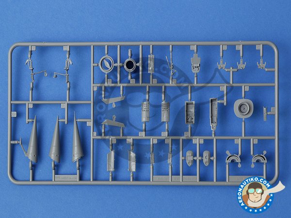 Image 4: Mirage F.1 Duo Pack & Book. | Airplane kit in 1/72 scale manufactured by Special Hobby (ref. SH72414) Image 4: Mirage F.1 Duo Pack & Book. | Airplane kit in 1/72 scale manufactured by Special Hobby (ref. SH72414)