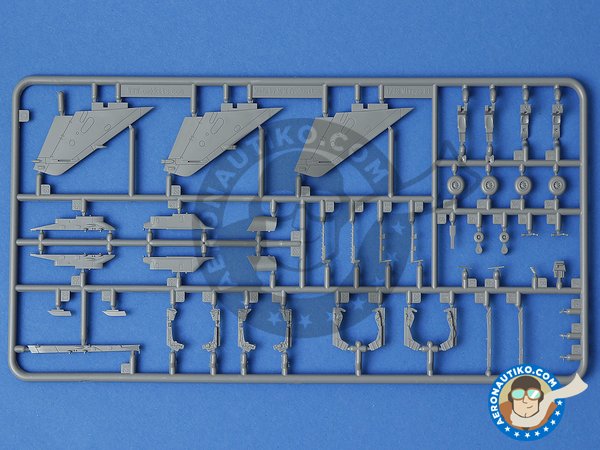 Image 5: Mirage F.1 Duo Pack & Book. | Airplane kit in 1/72 scale manufactured by Special Hobby (ref. SH72414) Image 5: Mirage F.1 Duo Pack & Book. | Airplane kit in 1/72 scale manufactured by Special Hobby (ref. SH72414)