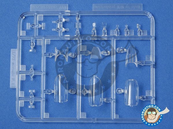Image 6: Mirage F.1 Duo Pack & Book. | Airplane kit in 1/72 scale manufactured by Special Hobby (ref. SH72414) Image 6: Mirage F.1 Duo Pack & Book. | Airplane kit in 1/72 scale manufactured by Special Hobby (ref. SH72414)