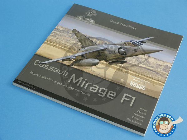 Image 11: Mirage F.1 Duo Pack & Book. | Airplane kit in 1/72 scale manufactured by Special Hobby (ref. SH72414) Image 11: Mirage F.1 Duo Pack & Book. | Airplane kit in 1/72 scale manufactured by Special Hobby (ref. SH72414)