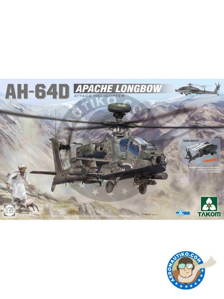 AH-64E  "Apache Guardian" | Maqueta de Helicóptero en escala 1/35 fabricado por Takom (ref. 2602) image