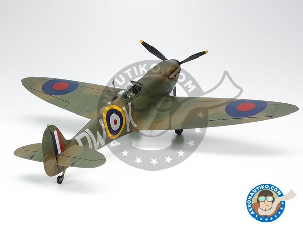 Image 2: Supermarine Spitfire Mk.1 | Airplane kit in 1/48 scale manufactured by Tamiya (ref. TAM60119) Image 2: Supermarine Spitfire Mk.1 | Airplane kit in 1/48 scale manufactured by Tamiya (ref. TAM60119)