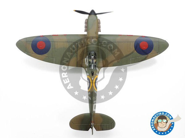 Image 3: Supermarine Spitfire Mk.1 | Airplane kit in 1/48 scale manufactured by Tamiya (ref. TAM60119) Image 3: Supermarine Spitfire Mk.1 | Airplane kit in 1/48 scale manufactured by Tamiya (ref. TAM60119)