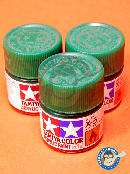 Verde X-5 Green | Pintura acrílica fabricado por Tamiya (ref. TAM81505) image